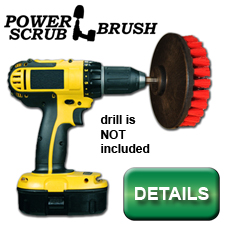 Heavy Duty Stiff Scrub Brush for Concrete and Brick