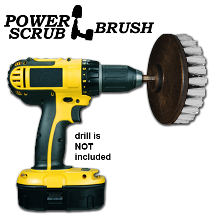 Soft White Scrub Brush for Upholstery, Glass and gentle scrubbing